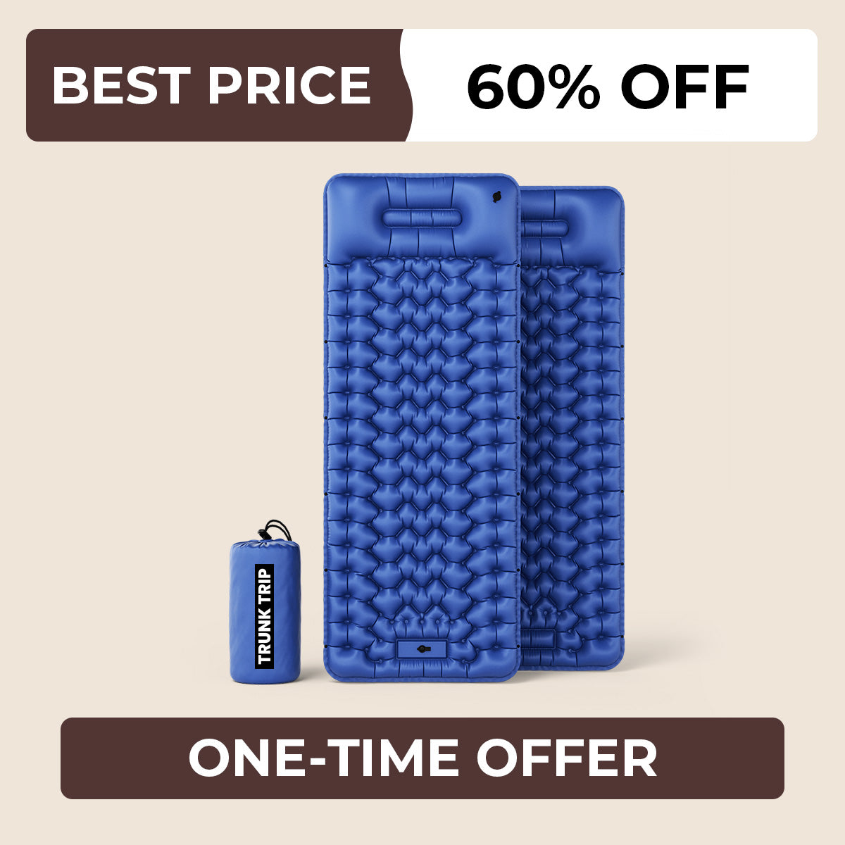 Ultralight & Compact Sleeping Pad - SAVE 60%