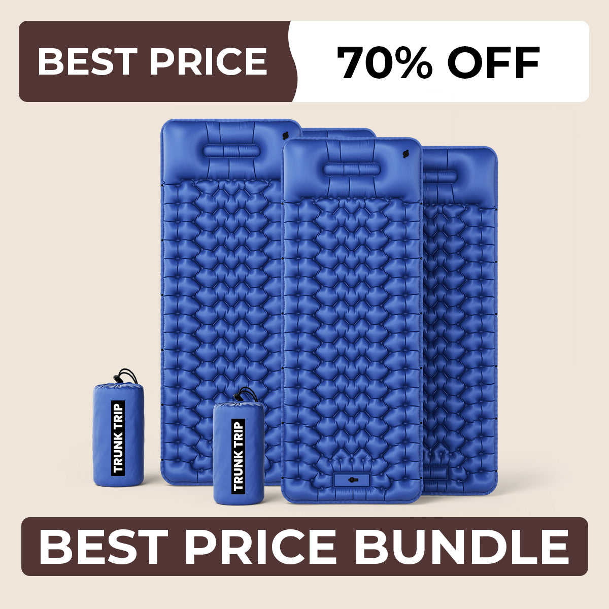 Ultralight & Compact Sleeping Pad - SAVE 70%