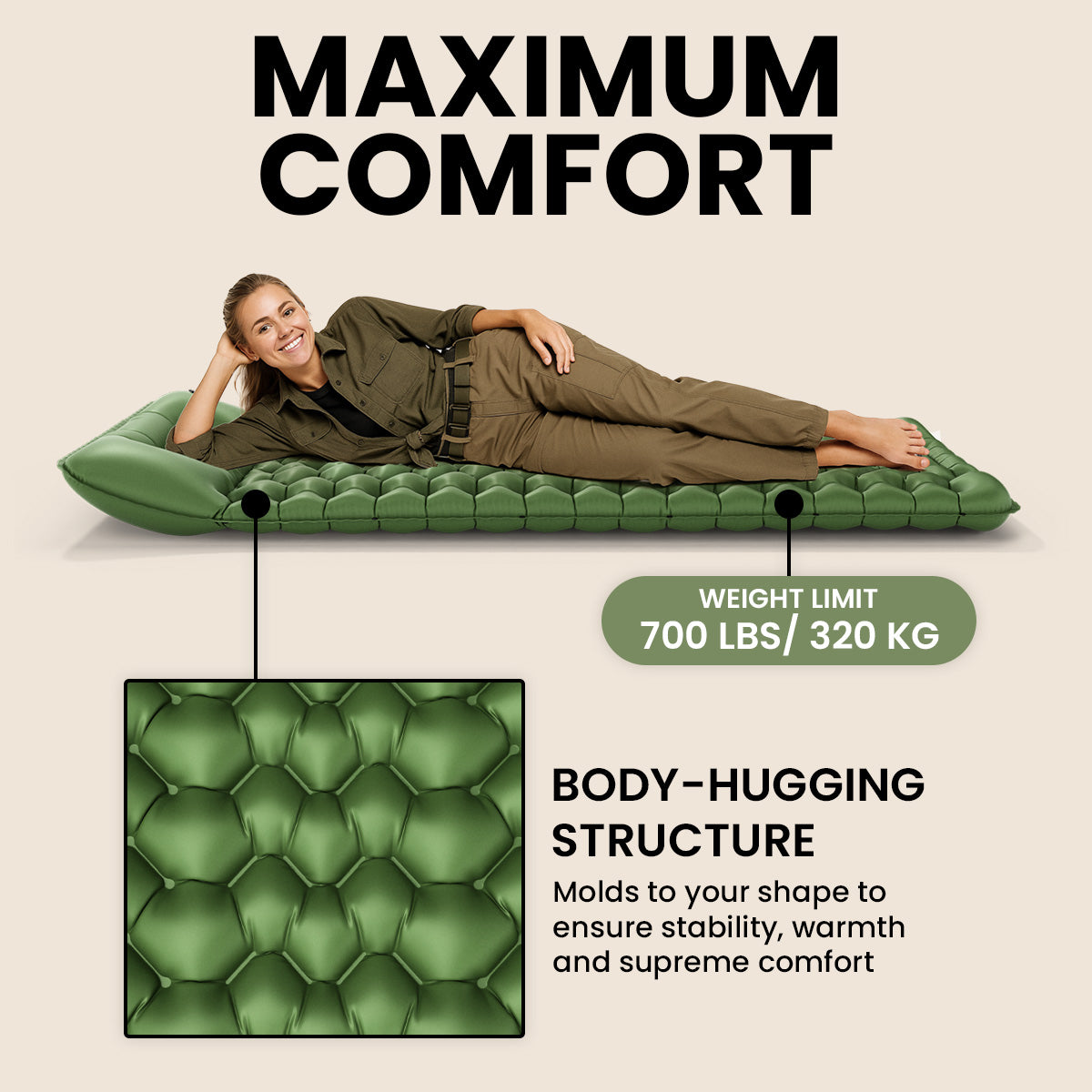 TrunkTrip™ - Ultralight & Compact Sleeping Pad