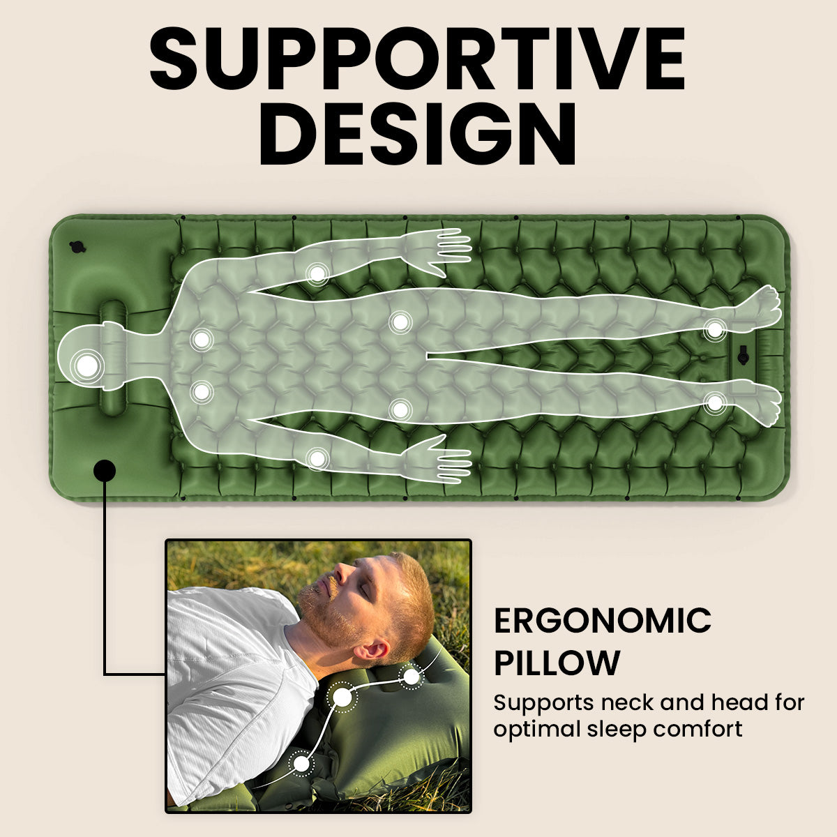 TrunkTrip™ - Ultralight & Compact Sleeping Pad